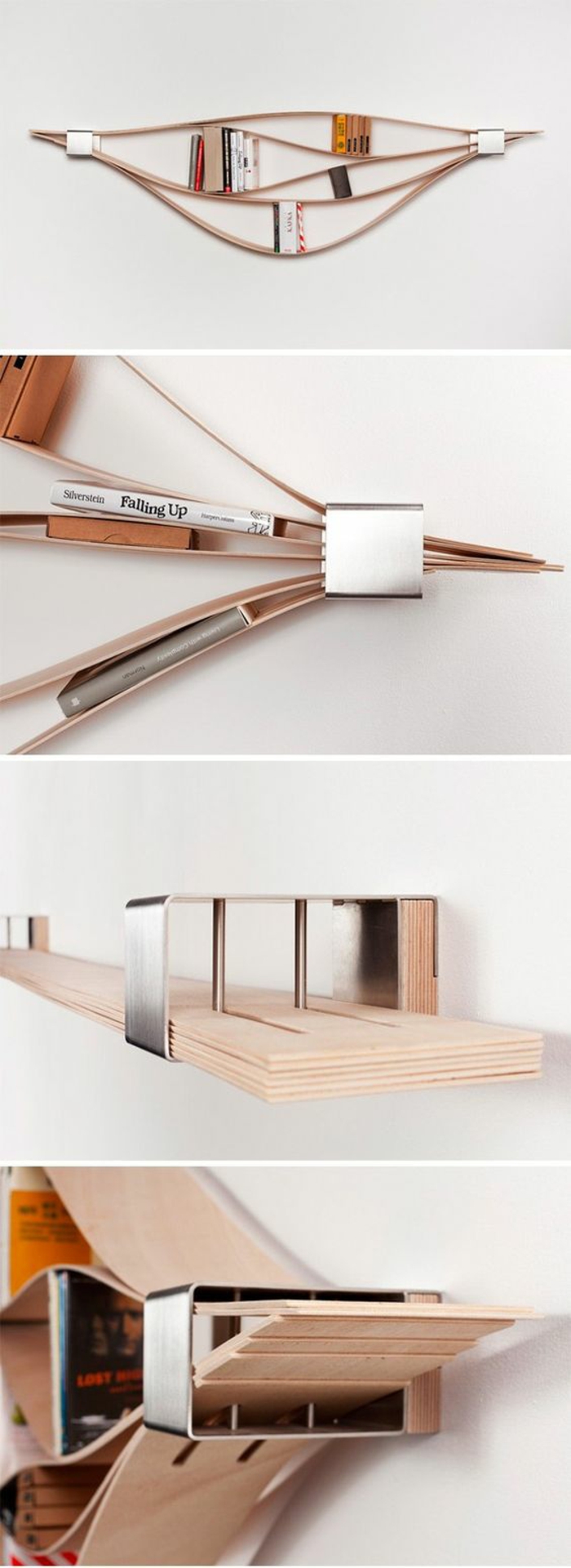 piezas-DIY-estantes de libros-pared 11-estante-propio-acumulación de madera de diseño-Wanddeko