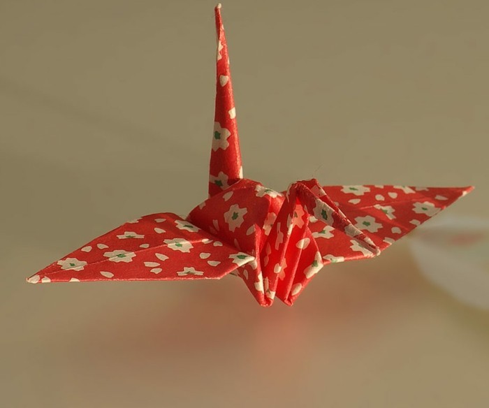 1origami-papír, origami daru daru origami origami daru szignifikáns összecsukható technika-papír