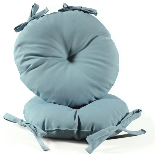 Blue-кръг възглавницата на седалката