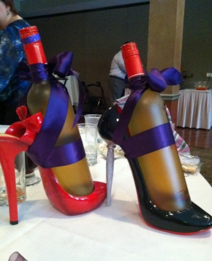 cadeaux d'anniversaire inhabituel chaussures avec-boissons