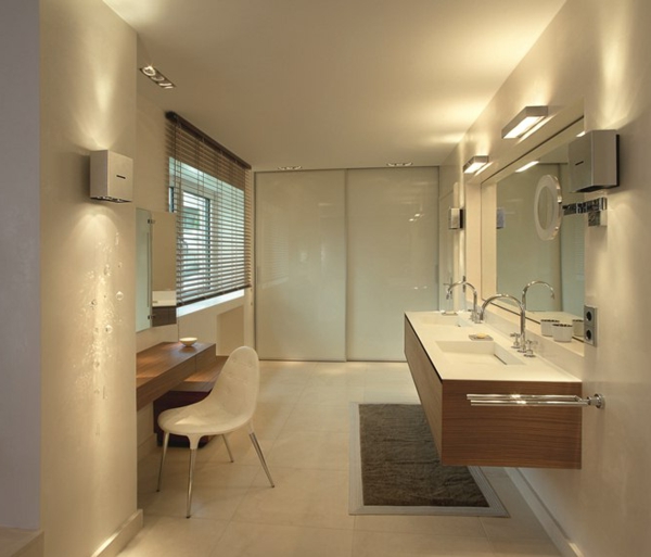 Bad világítás fürdőszoba belsőépítészeti ötletek világítás-by-the-mennyezeti