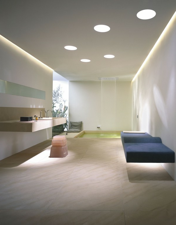 Salle de bains salle de bains design conception idées Deckenleuchten-
