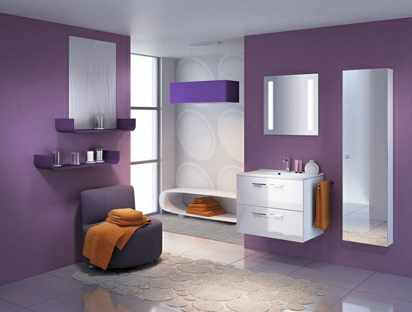 designer-fürdőszoba-in-lila-fehér