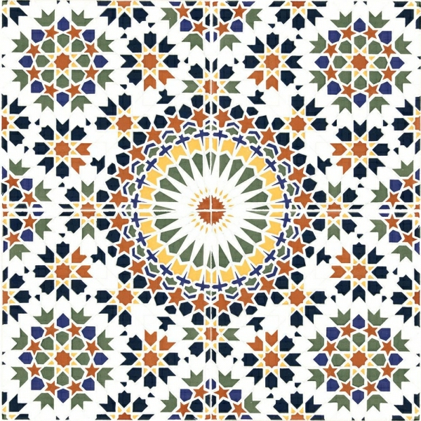 Baño de ideas-para-azulejos-marroquí idea de diseño