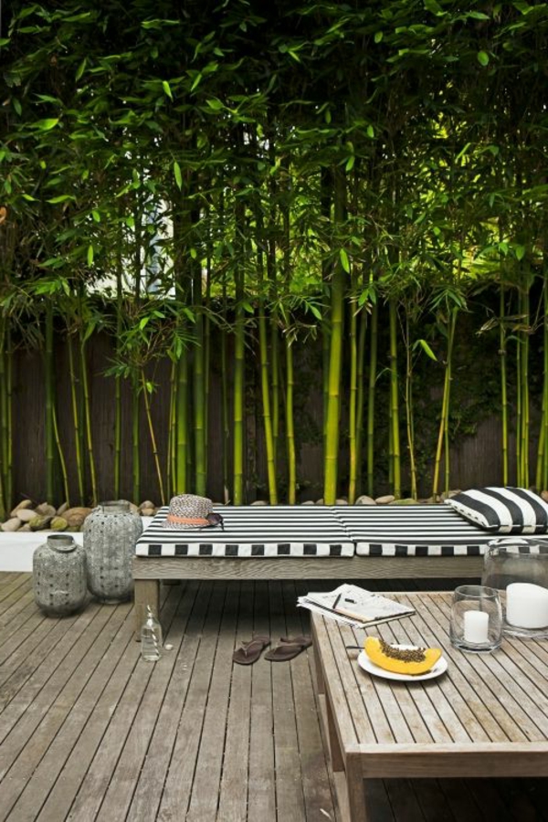 Bamboo тераса идеи дизайн дизайн
