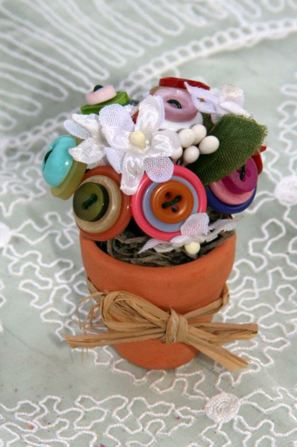 Craft Ideas-with-flowerpot-wire-yksinkertaisia ​​ideoita