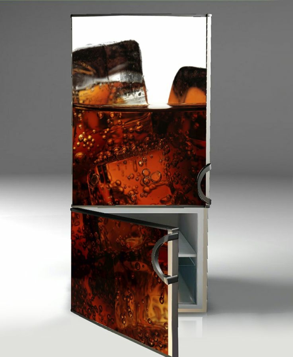 Coca-Cola hűtő matrica eredeti ötlet