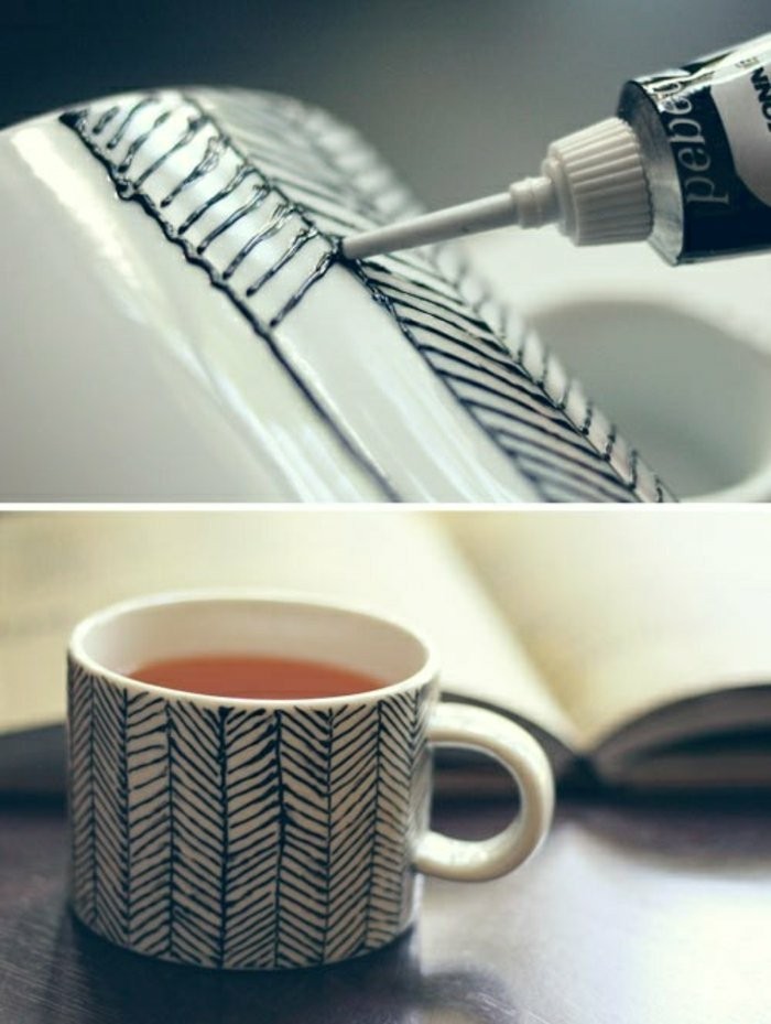 DIY-ötlet-for-díszített kávéscsésze