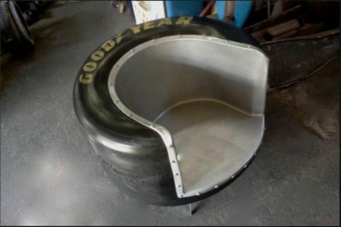 DIY namještaja iz automobila guma auto gume za recikliranje naslonjač