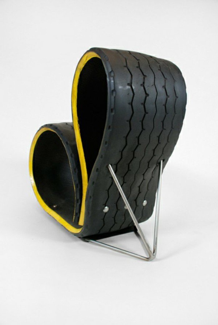 DIY家具奠定了汽车轮胎汽车轮胎回收黑