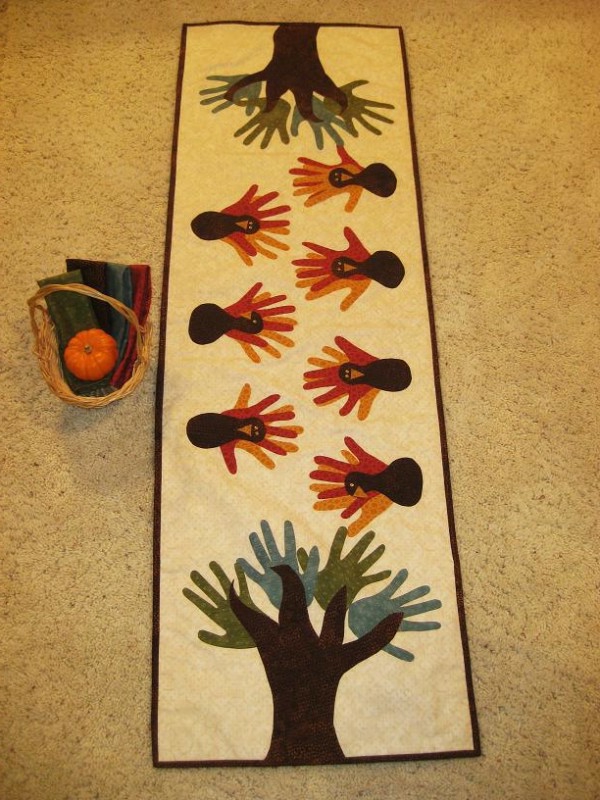 ideas de manualidades para el jardín de infantes - expresiones de la mano en la alfombra