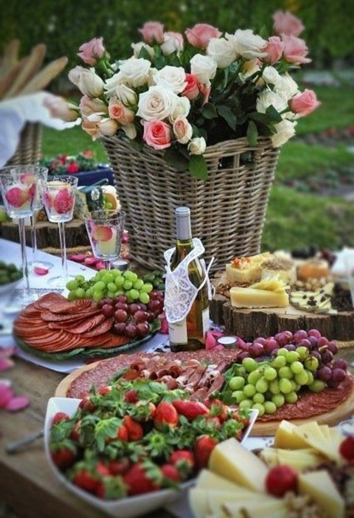 Най-перфектен пикник с рози
