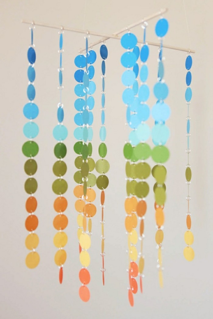 Ιδέες διακόσμησης-από-χρωματιστό κύκλους