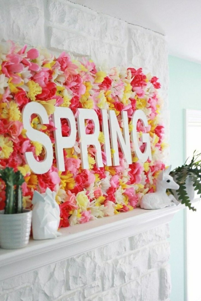 Tinker en el puesto de primavera-from-flores de decoración de ideas-