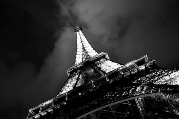 Eiffelov toranj Noć slika