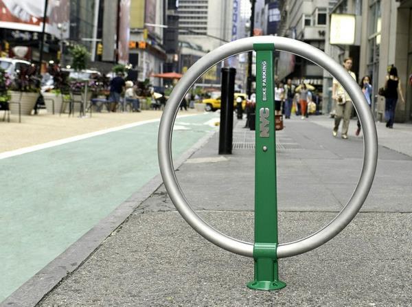 Bicikl Stand-u obliku-a-krug