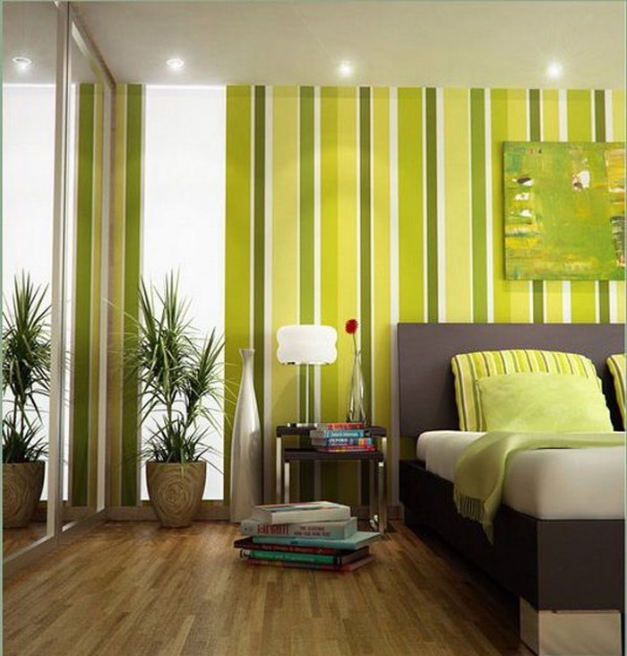 Цветове за спалня Green-A-стряскащо решение