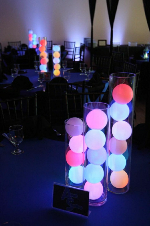 Променящ се цвят LED декоративни топки