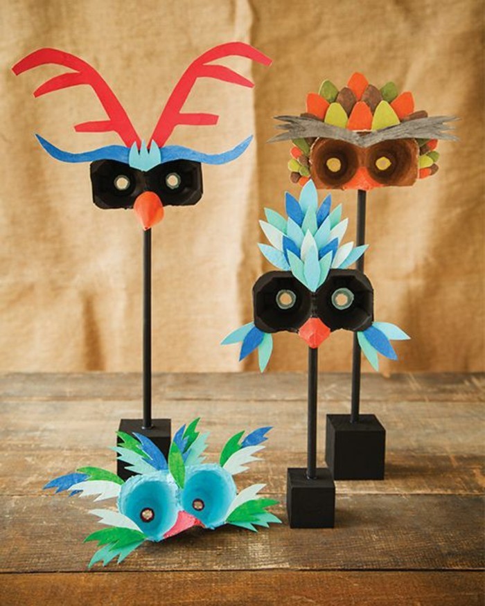Καρναβάλι μάσκα Tinker-παράξενα πουλιά