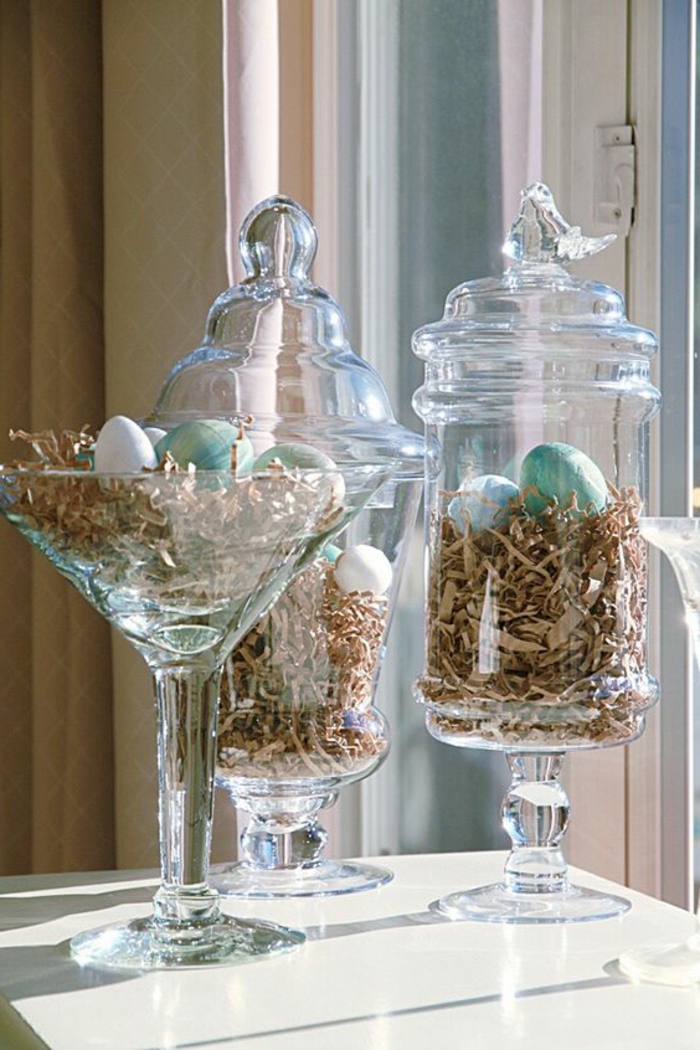 Великденски идеи за декорация на прозорци с яйца от яйца от великденски яйца