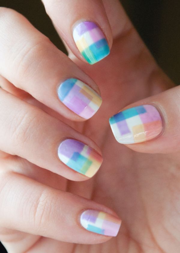 diseño de uñas uñas de color idea