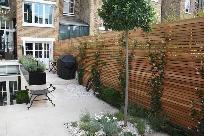 Градина ограда скрининг-модерно решение