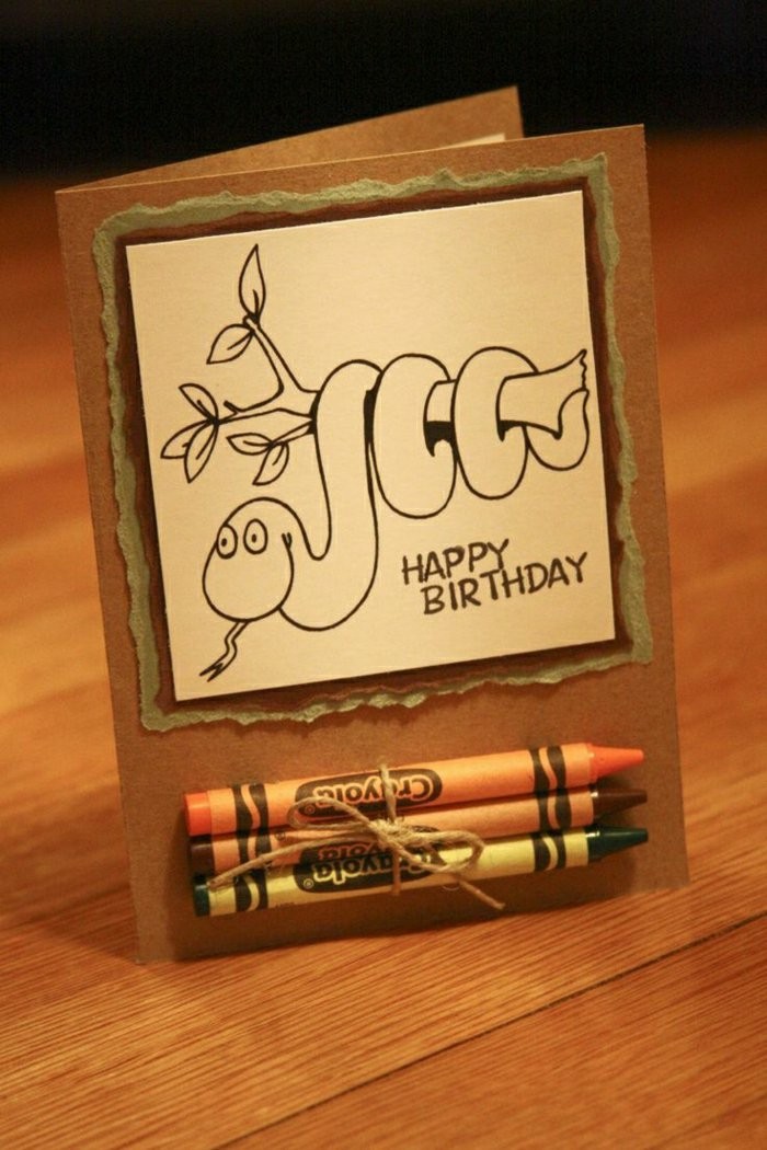 tarjeta de cumpleaños en sí-make original fondo