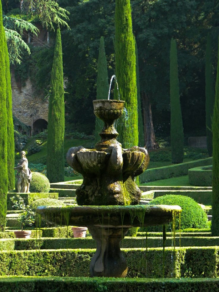Giardini Giusti Vérone Italie fontaine d'eau