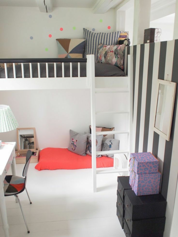 双层床与 - 漂亮的设计Kinderzimmermöbel-