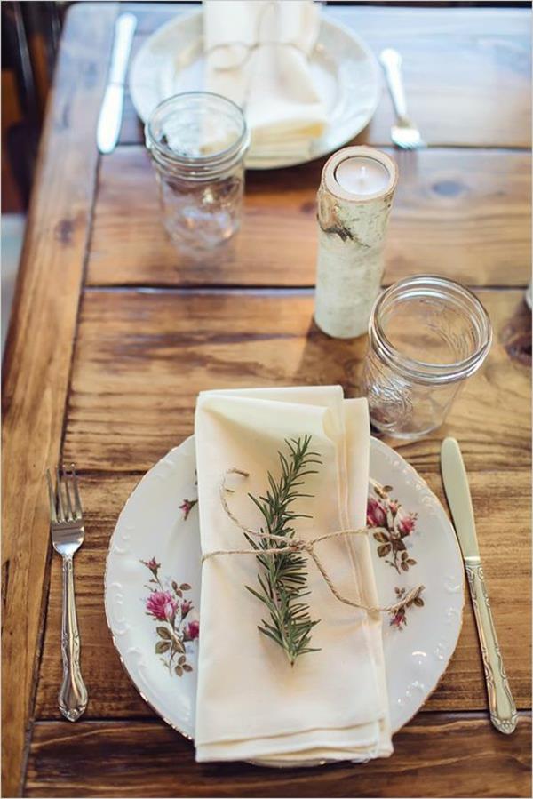 Decoración de la boda-para-la-mesa-hermosa-elegante-ideas-decoración de la mesa para la boda