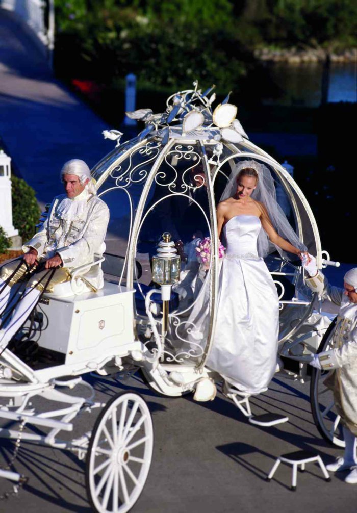 Сватбена идея-превоз, както-в-Пепеляшка приказка