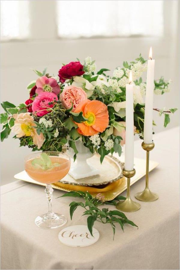 Esküvői ötletek-for-an-felejthetetlen esküvő asztaldísz