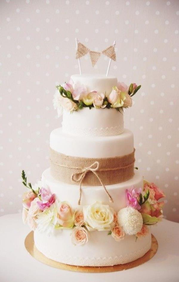 Сватбена торта декориране идеи фантастично-сватба украса-Hochzeitsdeko маса