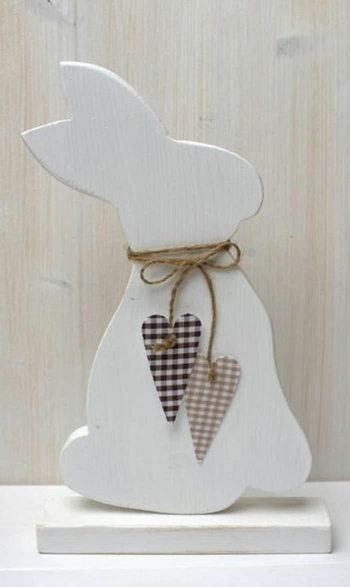 Великденски зайче дървени Великденски декорация Великденски фигури