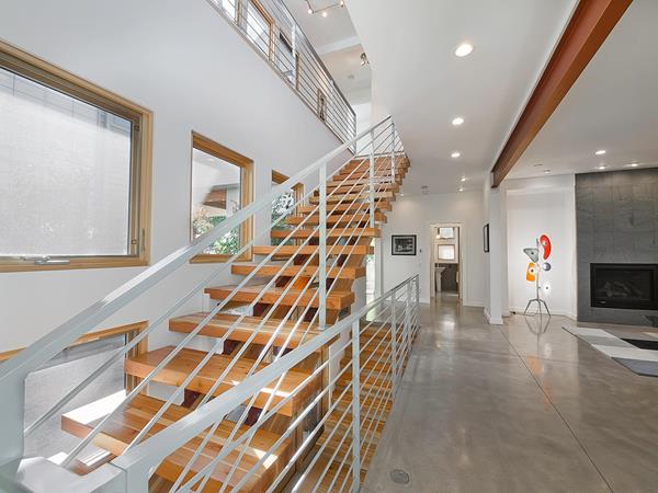 escaleras-de-madera interiores diseño maravilloso