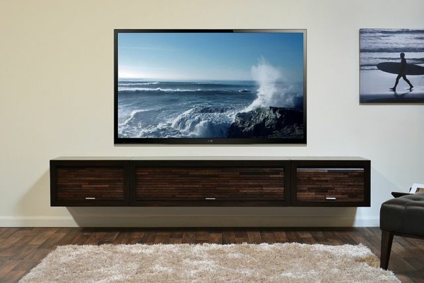 التصميم الداخلي الأثاث TV التصميم - مع بارد تصميم لواحد في الحديثة المعيشة