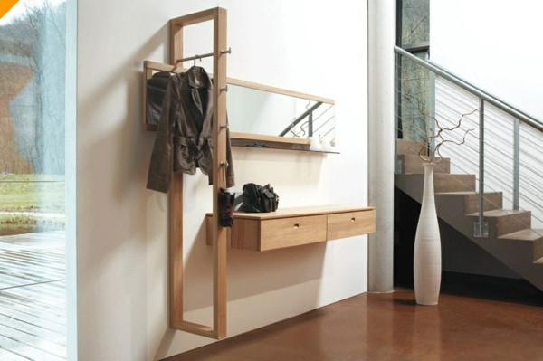-ВЪТРЕШНО дизайнерски идеи Красива антре мебели от дърво