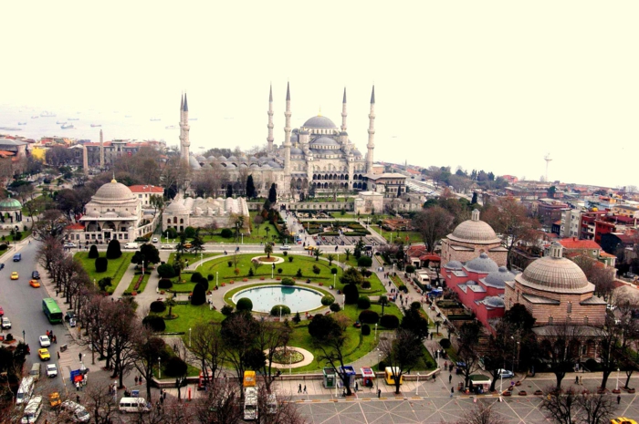 Истанбул забележителности пътуват съвети джамията Султанахмет