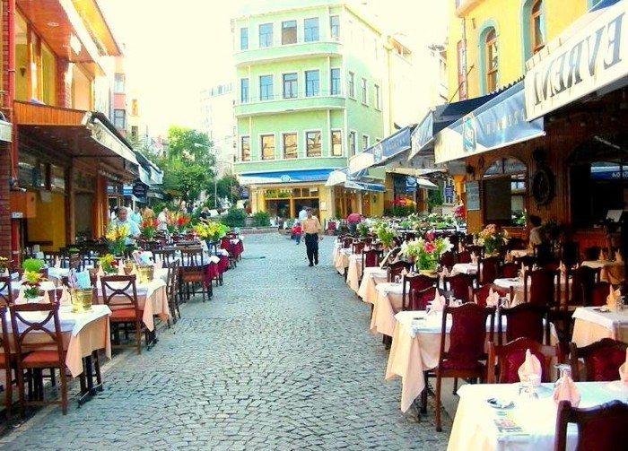 इस्तांबुल स्थलों-Restaurants-