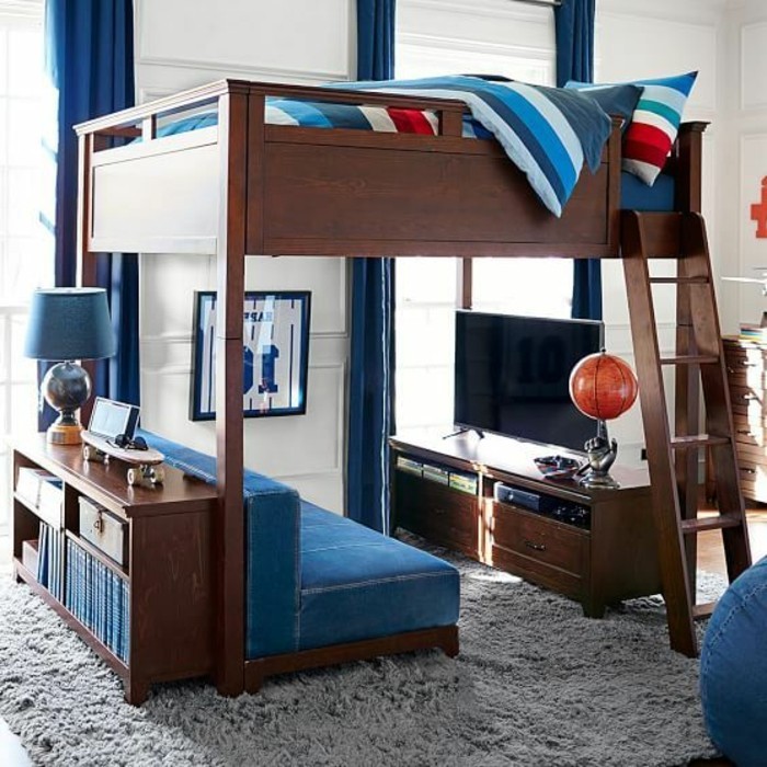 חדר נוער עם מיטת קומתיים-עם-חי-כולל