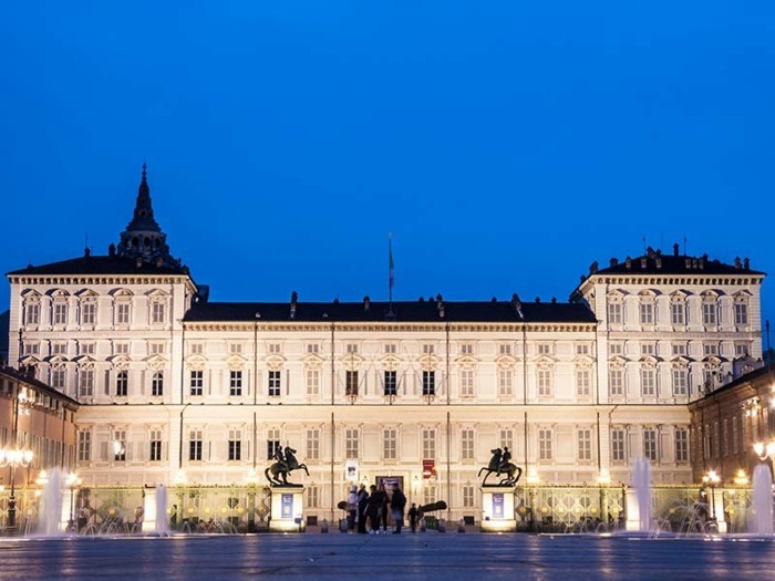 Кралският дворец в Торино, Италия и барокова епоха архитектура-и-изкуство