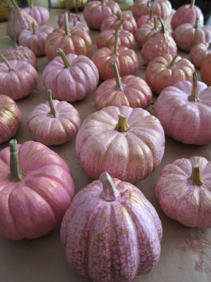 Pumpkins-pink-mauve sävyjä Golden Shadow fantastinen sisustus