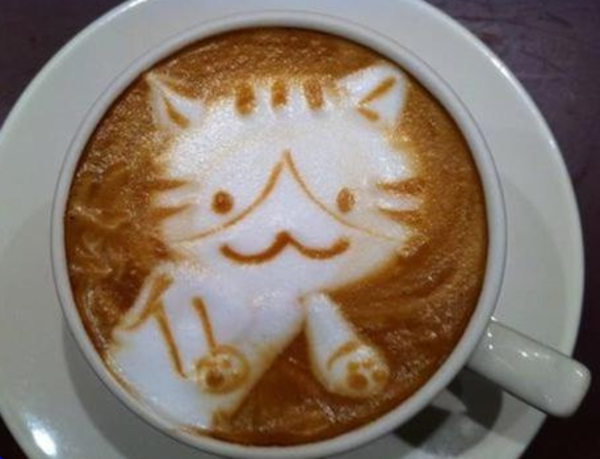 Velika kavu Aparat Mačka iz pjene
