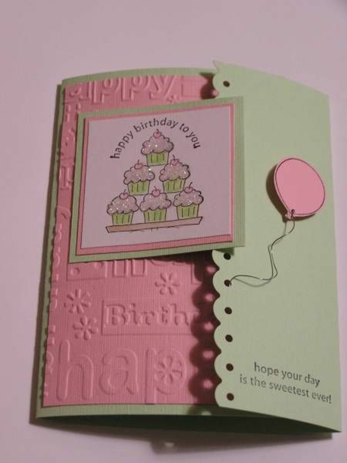 Kártya-születésnap-rózsaszín-zöld