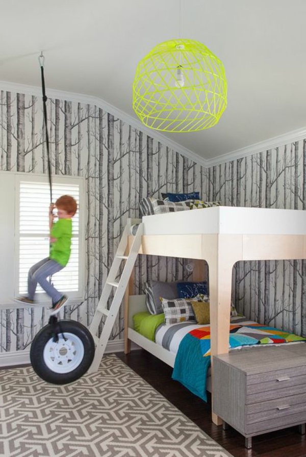 Lastenhuoneen kattovalaisimet Green Idea