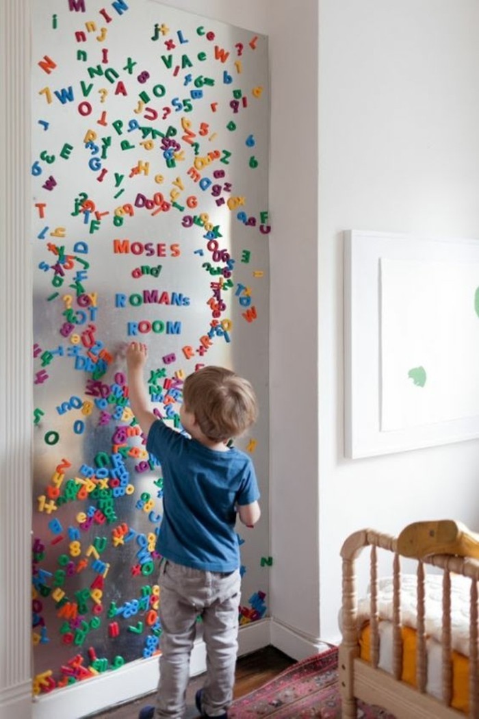 Детска стая дизайн-с-много писма