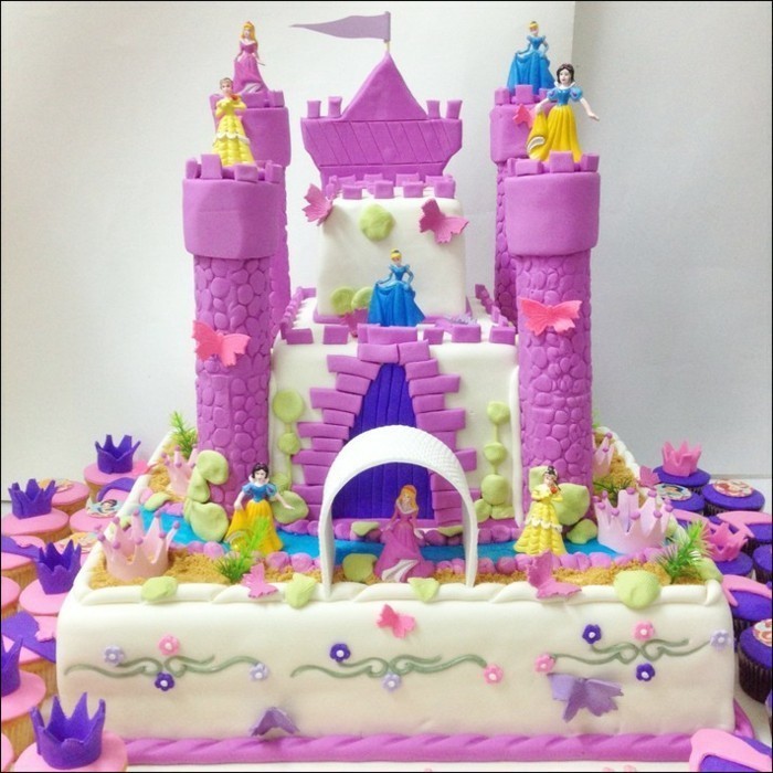 Cupcakes για παιδιά Γενέθλια με Πριγκίπισσες της Disney