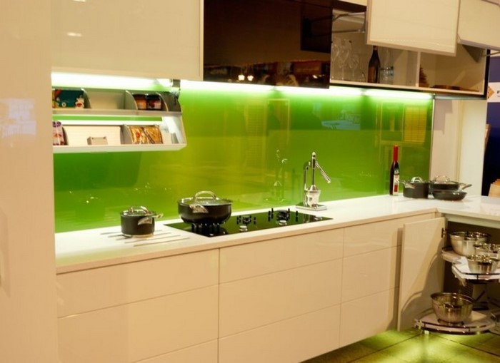 مطبخ في الأخضر وسيلة استثنائية الزينة