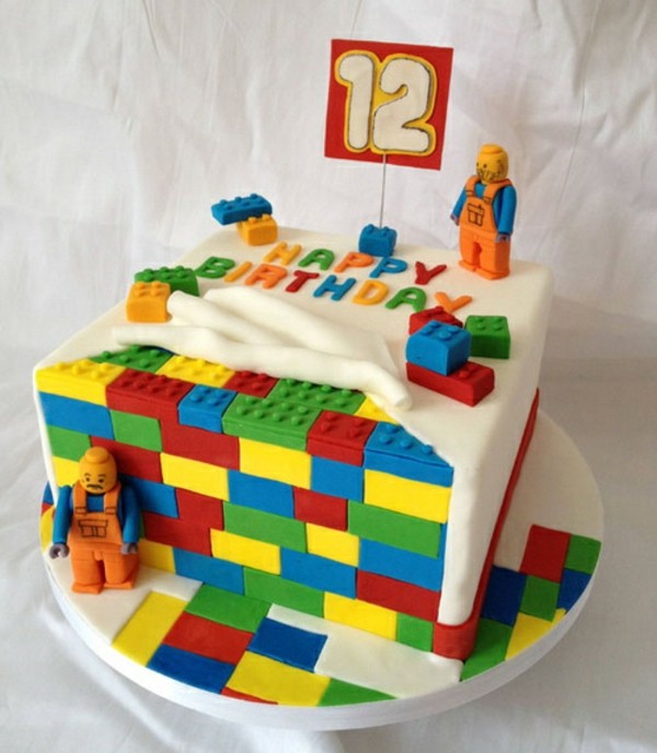 Idées de décoration gâteau d'anniversaire Lego