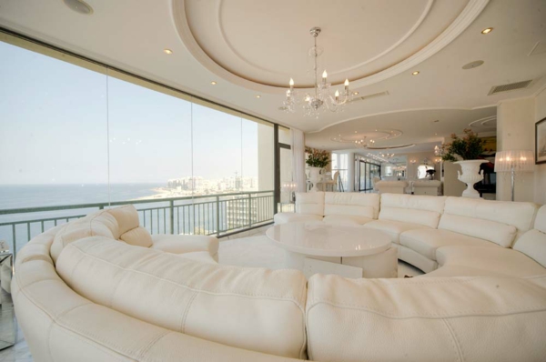 Malta Penthouse luksuzni dizajnerski kožni kauč